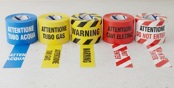 Nastri di segnalazione e localizzazione