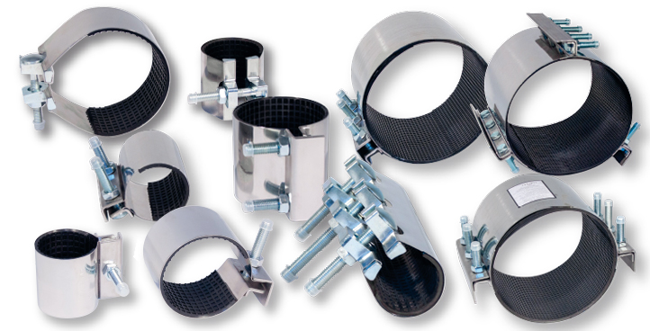 Collari di riparazione, giunzione e presa